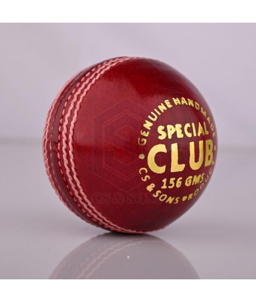 CS SPECIAL CLUB RED LEATHER BALL