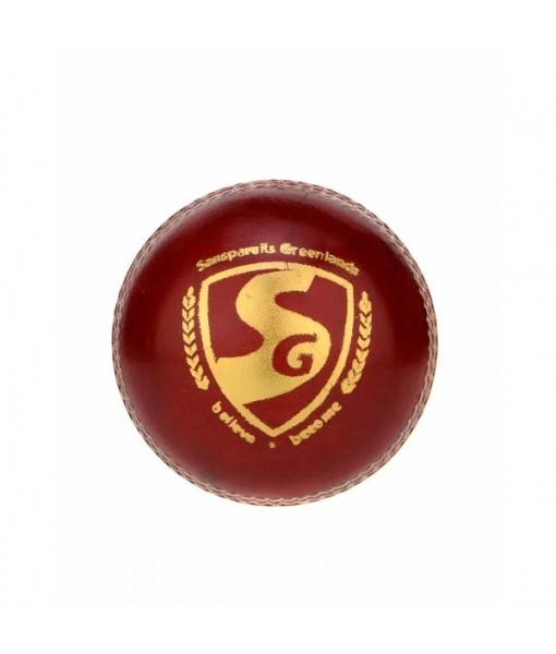 SG SHIELD 20 RED LEATHER BALL