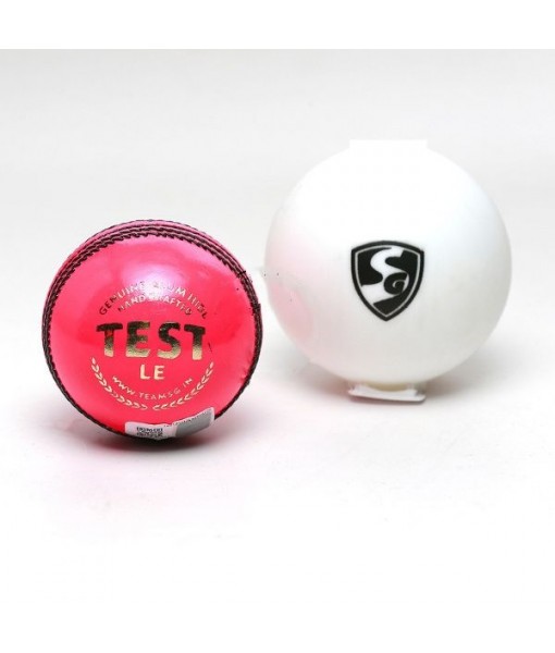 SG TEST LE PINK LEATHER BALL